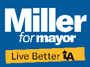 Vote Miller for LA Mayor 2026 Logo